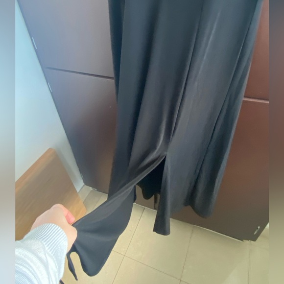 Joe Fresh NWT women’s black A line swing midi dress size large - Picture 3 of 5